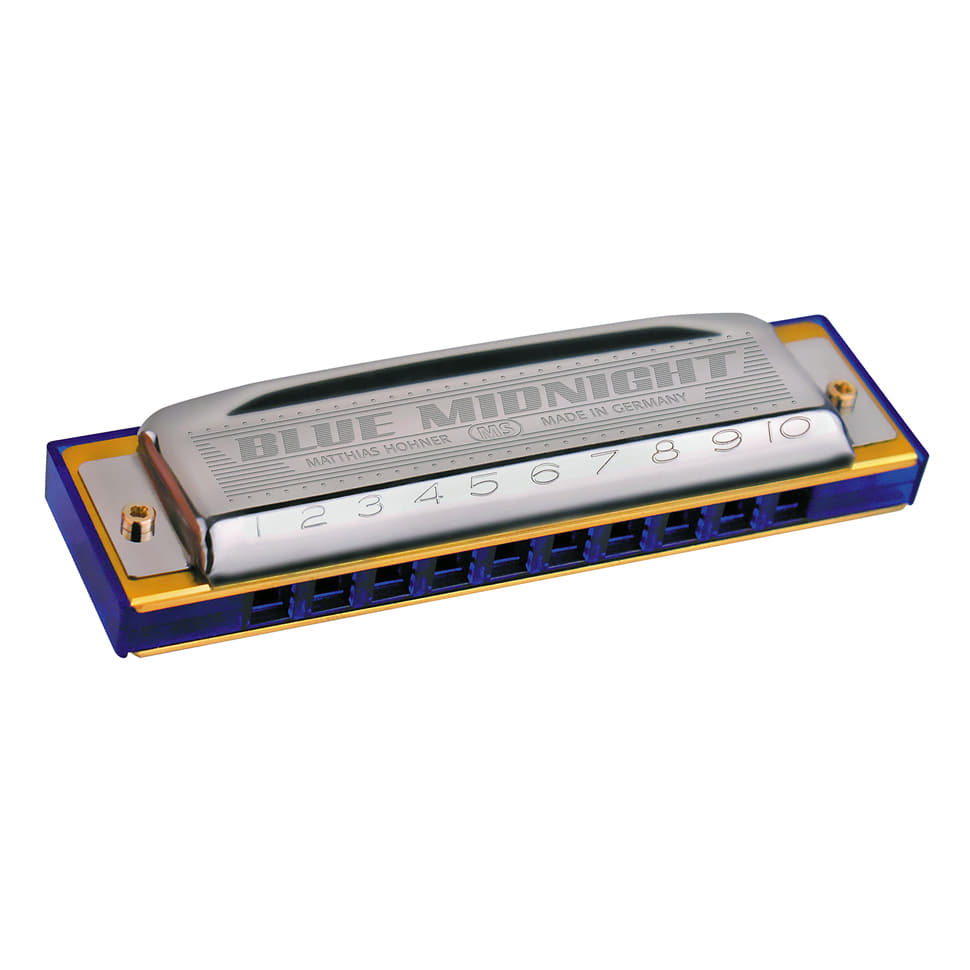 Hohner blue 2024 midnight harmonica