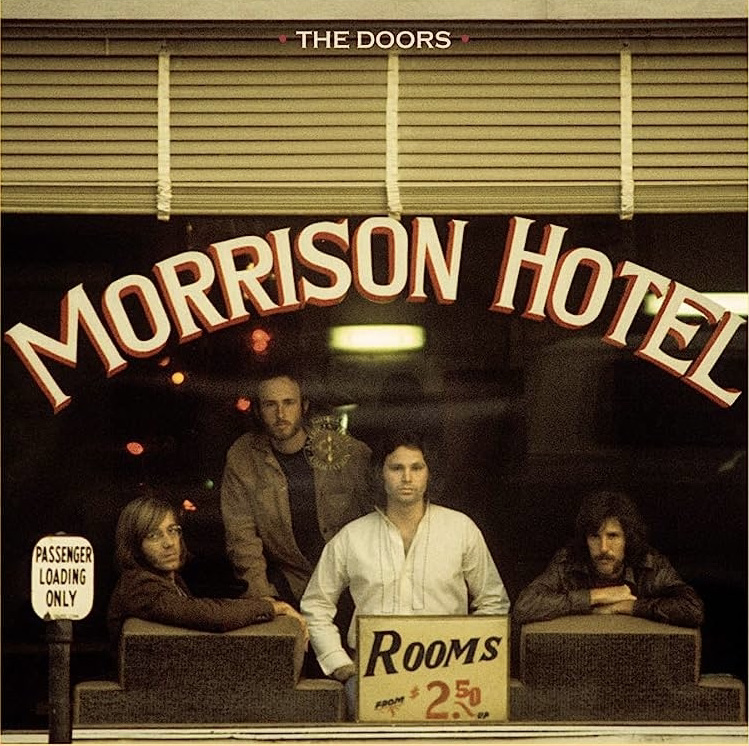 Album Cover of Morrison Hotel by the rock band The Doors