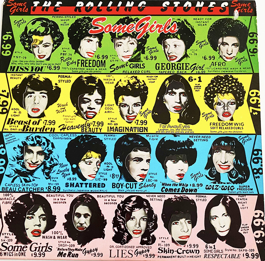 Album cover of Some Girls by the rock band The Rolling Stones