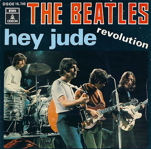 The Beatles - Hey Jude single cover