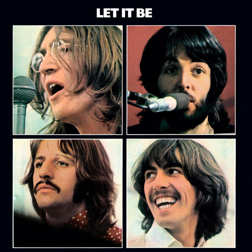 The Beatles - Let It Be single cover