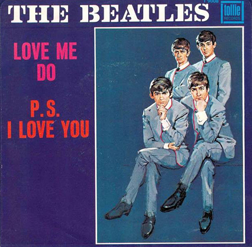 The Beatles - Love Me Do single cover