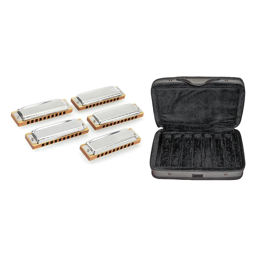 Hohner Case of Blues Harps (Set of 5) – Harmonica Review