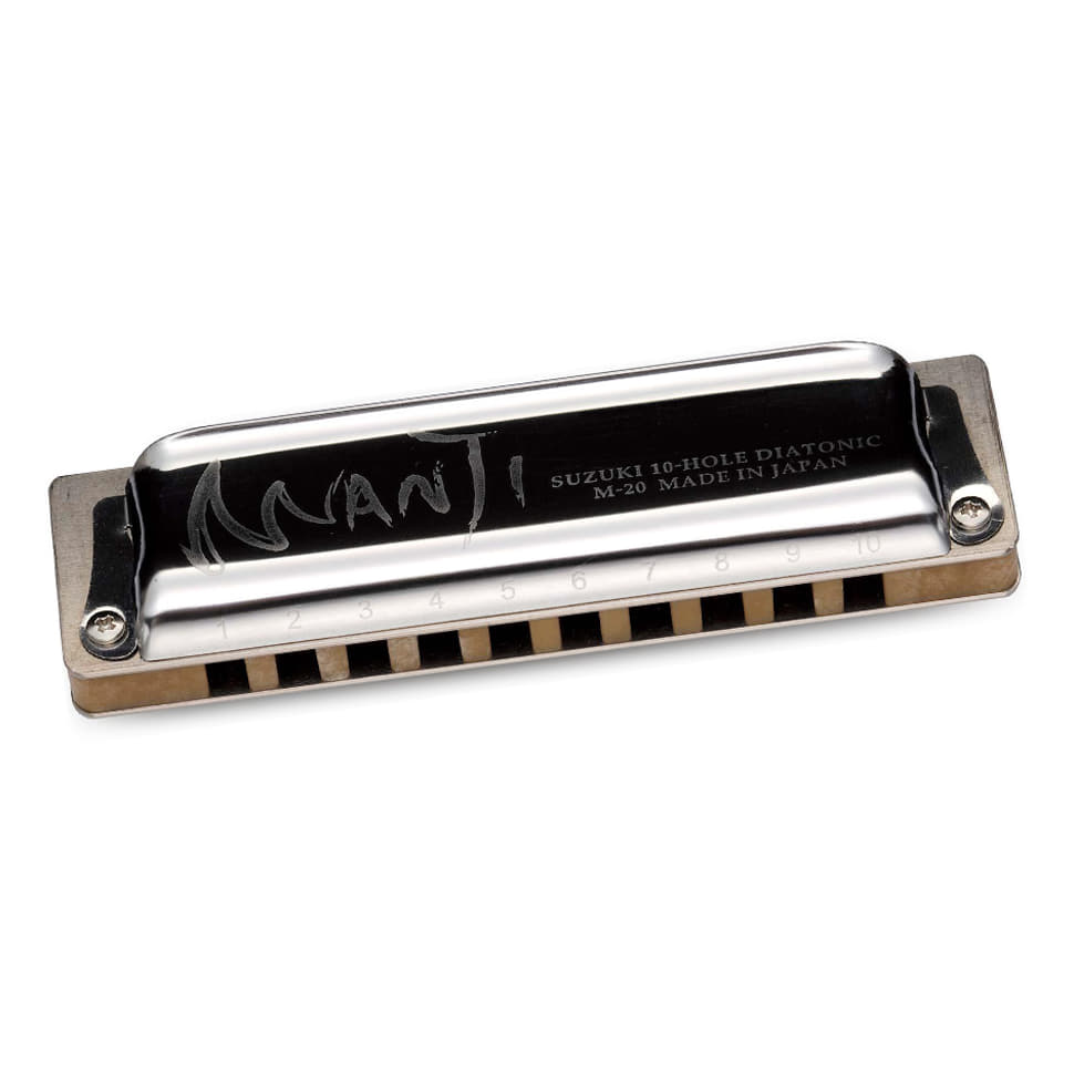 Suzuki Manji M-20 –Diatonic Harmonica, Key of C